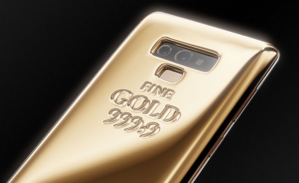 Galaxy Note 9 Caviar มาพร้อมฝาหลังทองคำแท้หนัก 1 กิโลกรัม ค่าตัวแค่เกือบ 2 ล้านบาท