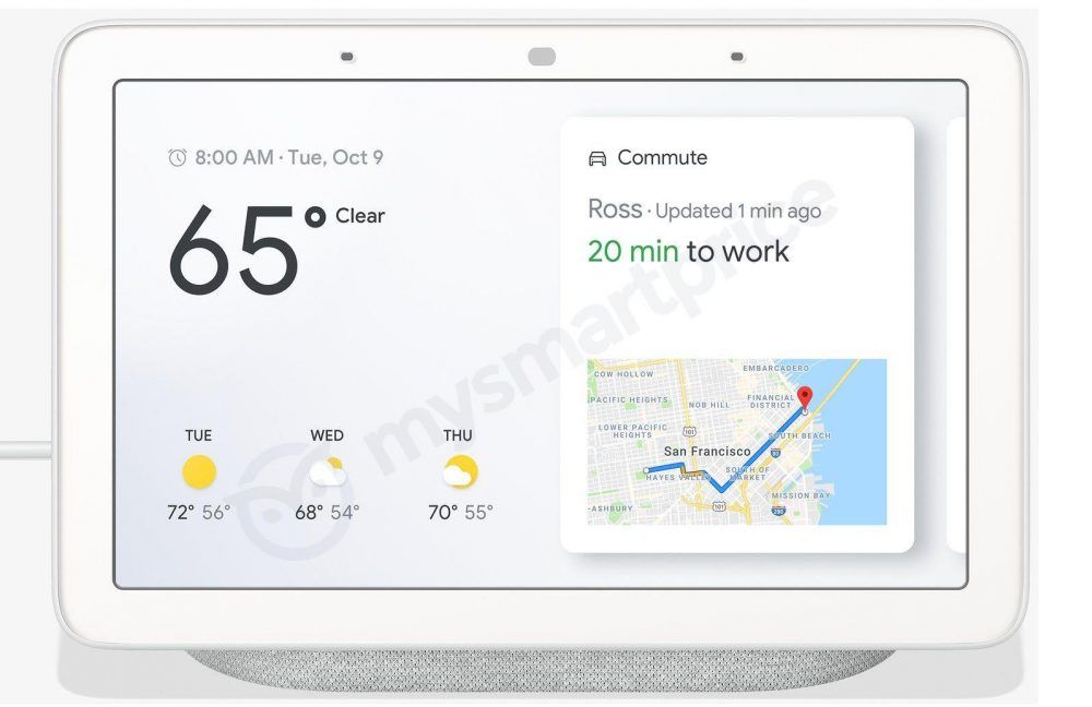เผยโฉม Google Home Hub อุปกรณ์ Smart Display ของ Google ของจริงมาแน่วันเปิดตัว Pixel 3