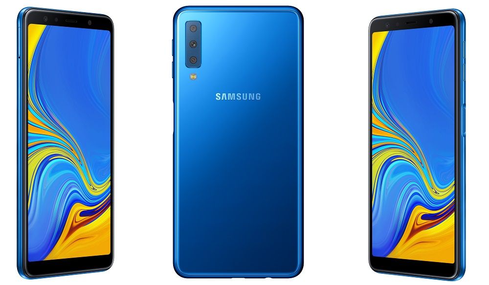 Samsung เปิดตัว Galaxy A7 (2018) จัดเต็มกล้องหลัง 3 ตัว, สแกนนิ้วมือด้านข้าง และระบบเสียง Dolby Atmos