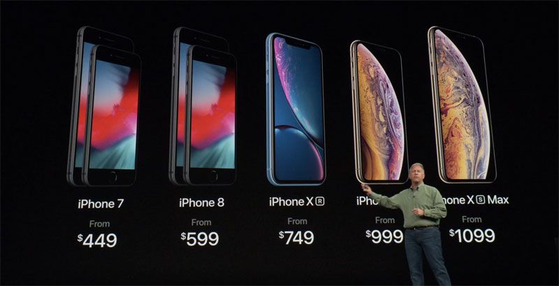 เปิดตัว iPhone XS, iPhone XS Max และรุ่นเล็ก iPhone XR ราคาเริ่มต้นเฉียด 30,000 บาท