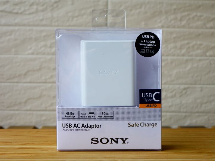 Sony เปิดตัว Sony USB-PD Charger ชาร์จไว จ่ายไฟถึง 46.5W