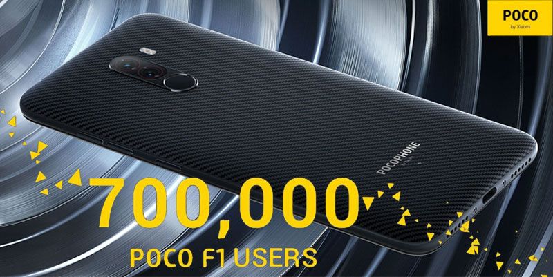 Xiaomi ยิ้มหลัง Pocophone F1 ขายไปแล้วกว่า 700,000 เครื่องทั่วโลกภายในเวลาแค่ 3 เดือน