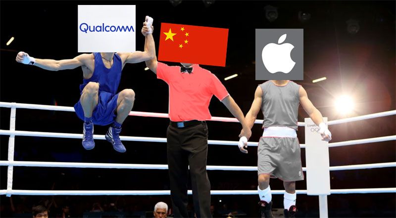 Qualcomm ชนะคดีสิทธิบัตร Apple ในจีน ศาลประชาชน (ชั้นต้น) สั่งห้ามนำเข้าและวางจำหน่าย iPhone แล้ว