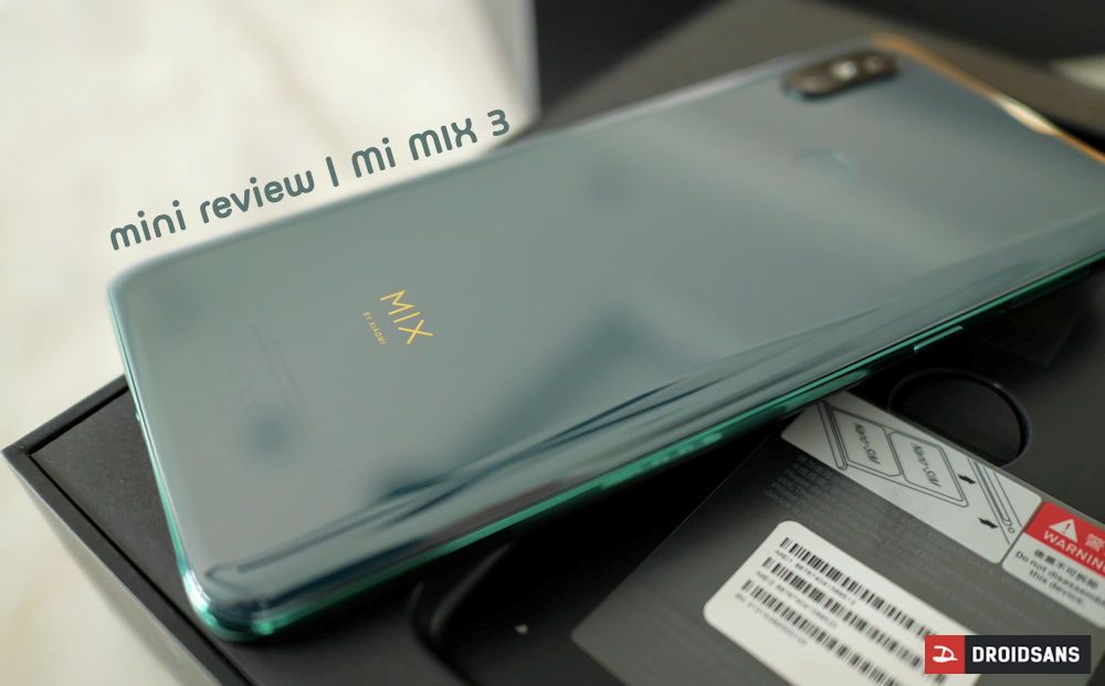 Review | รีวิว Mi Mix 3 ฉบับย่อ มือถือสไลด์ซ่อนกล้องตัวนี้ มีเสน่ห์แค่ไหน