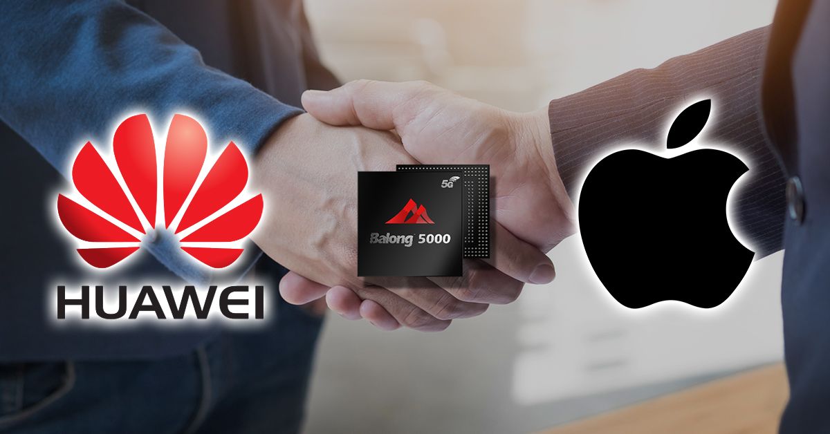 Huawei อ้าแขนพร้อมขายชิปเซ็ต 5G Balong 5000 ให้กับ Apple หลังถูกปฎิเสธจาก Qualcomm และ Samsung