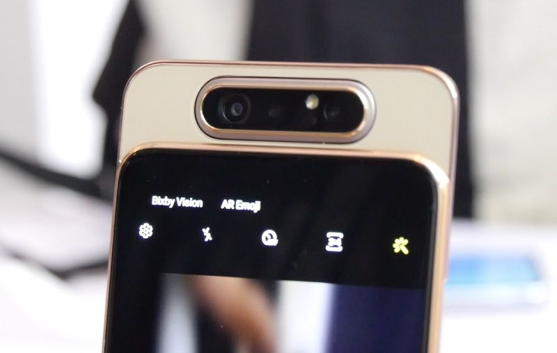 Samsung Galaxy A82 5G อาจมาพร้อมกล้อง Rotating Camera หมุนพลิกได้ แบบ Galaxy A80