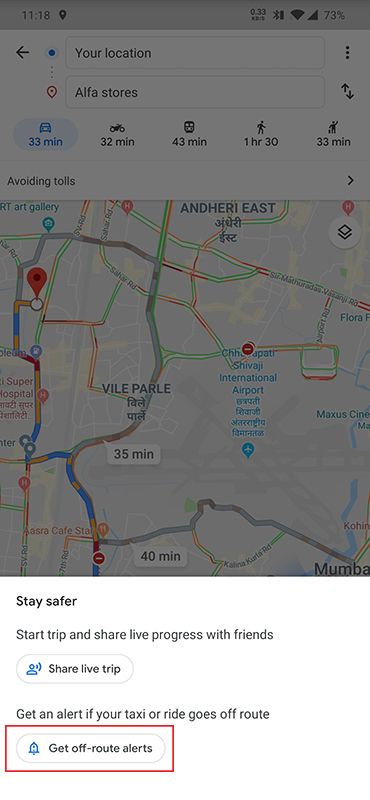 Google Maps เพิ่ม 3 ฟีเจอร์ใหม่ แจ้งเตือนแท็กซี่พาออกนอกเส้นทาง, แสดงความเร็วของรถแบบ Real-time และแจ้งพื้นที่เกิดภัยพิบัติ