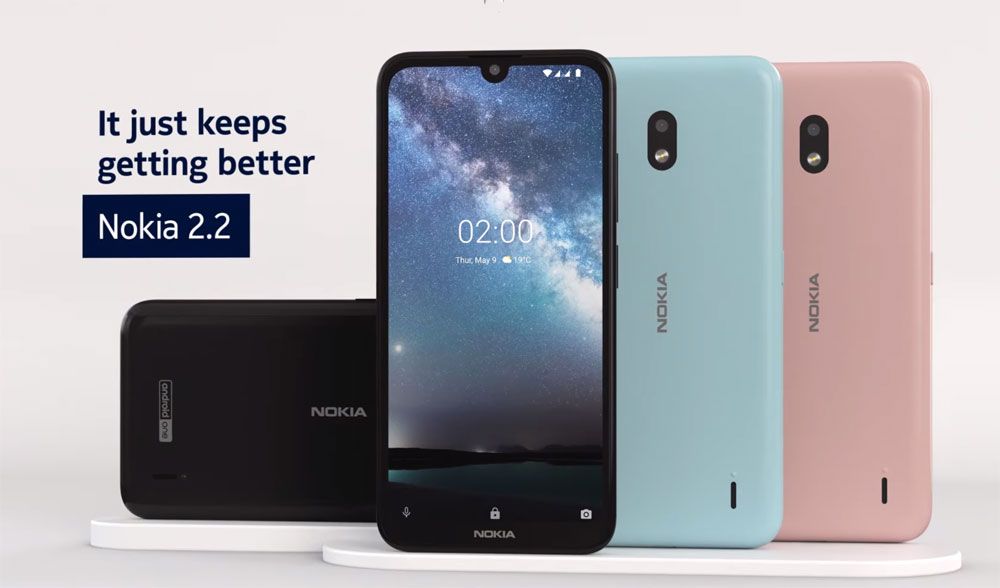 HMD เปิดตัว Nokia 2.2 มือถือ Android One รุุ่นเล็ก พร้อมฝาหลังเปลี่ยนสี Xpress On ราคาเริ่มต้นประมาณ 3,000 บาท