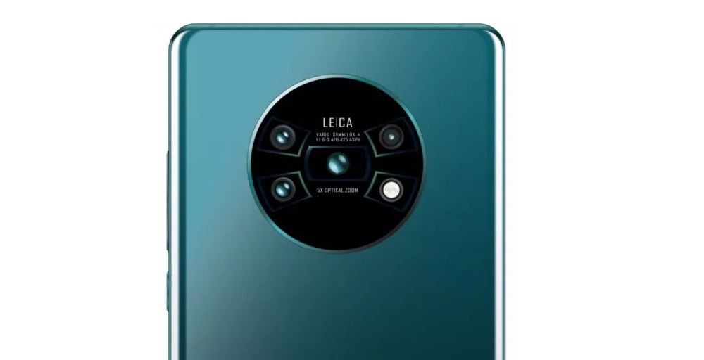 หลุดภาพเรนเดอร์ล่าสุด Huawei Mate 30 โชว์กล้องหลังเรียงแนวทแยงเป็นตัว X