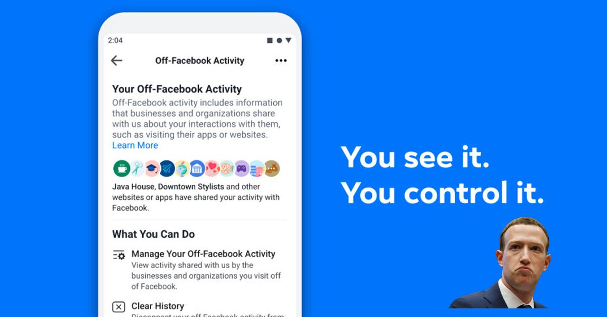 Off-Facebook Activity ฟีเจอร์ใหม่ที่เปิดให้เราควบคุมได้ว่าจะแชร์ข้อมูลต่างๆ ให้กับเว็บหรือแอปอื่นๆหรือไม่
