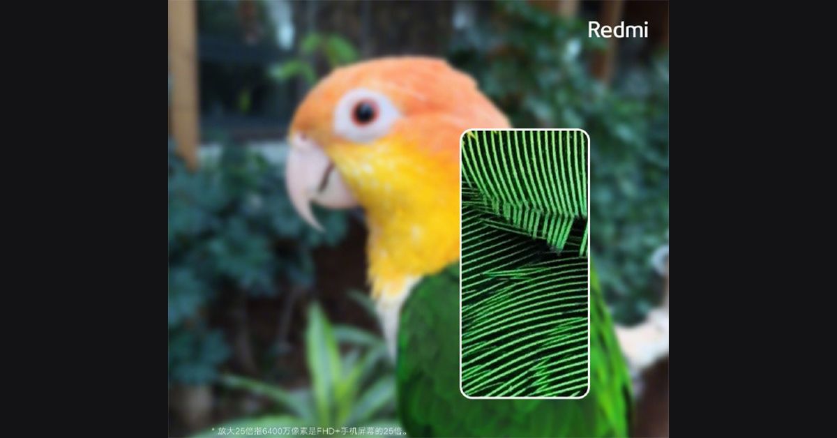 Redmi ปล่อยภาพโปสเตอร์ Redmi Note 8 Pro อวดกล้องความละเอียด 64MP คมชัดแม้ซูม 25 เท่า