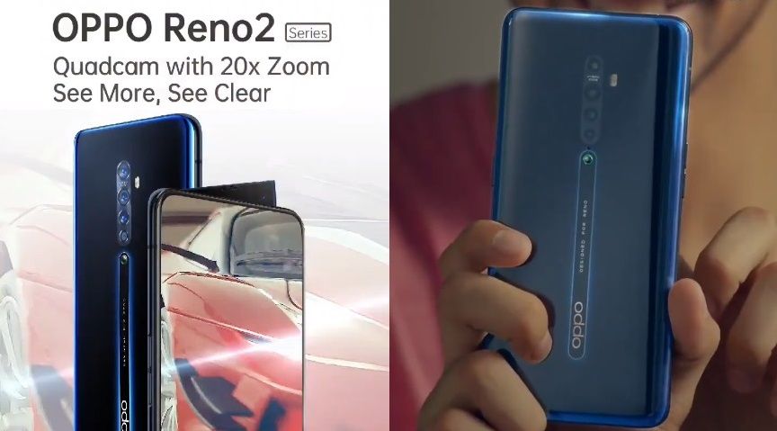 หลุดสเปค OPPO Reno 2, Reno 2Z และ Reno 2F มือถือซูม 20x มาพร้อมชิป Snapdragon 730G เตรียมเปิดตัว 28 สิงหาคมนี้