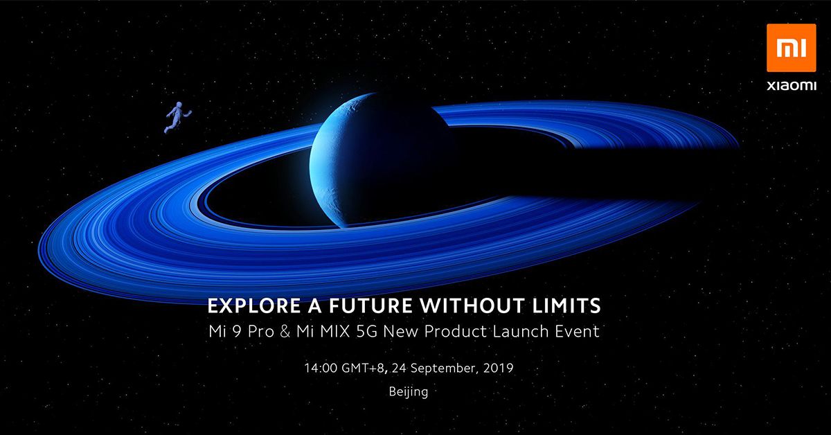Xiaomi เตรียมเปิดตัวมือถือเรือธง Mi Mix 5G กับ Mi 9 Pro พร้อม MIUI 11 ในวันที่ 24 กันยายนนี้