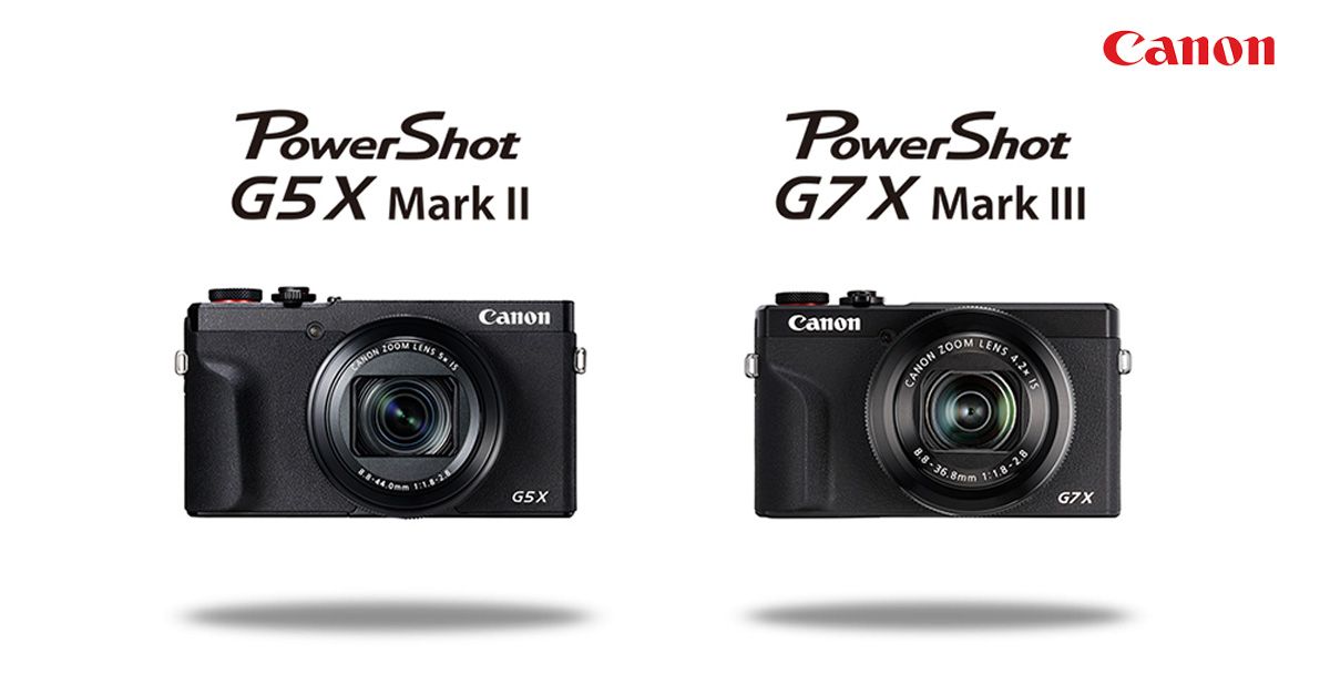 Canon เปิดราคากล้องคอมแพค PowerShot G5 X Mark II และ G7 X Mark III เน้นถ่าย Vlog โดยเฉพาะ เริ่มต้น 23,900 บาท