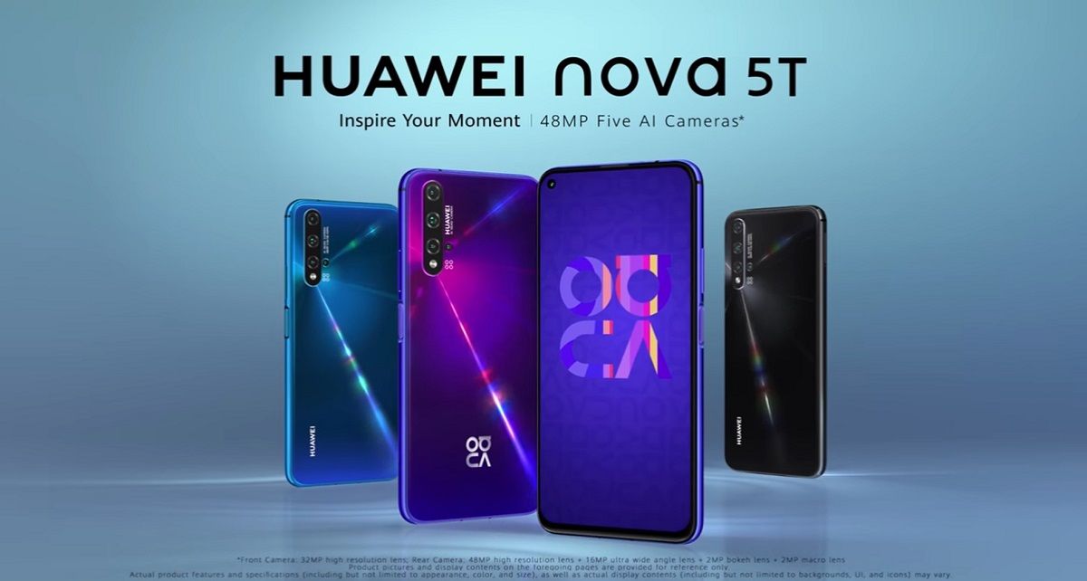 รวมโปร Huawei nova 5T ราคาถูกสุดแค่ 3,390 บาท แค่ซื้อพ่วงแพ็คเกจรายเดือน จาก AIS, Trumove H หรือ dtac