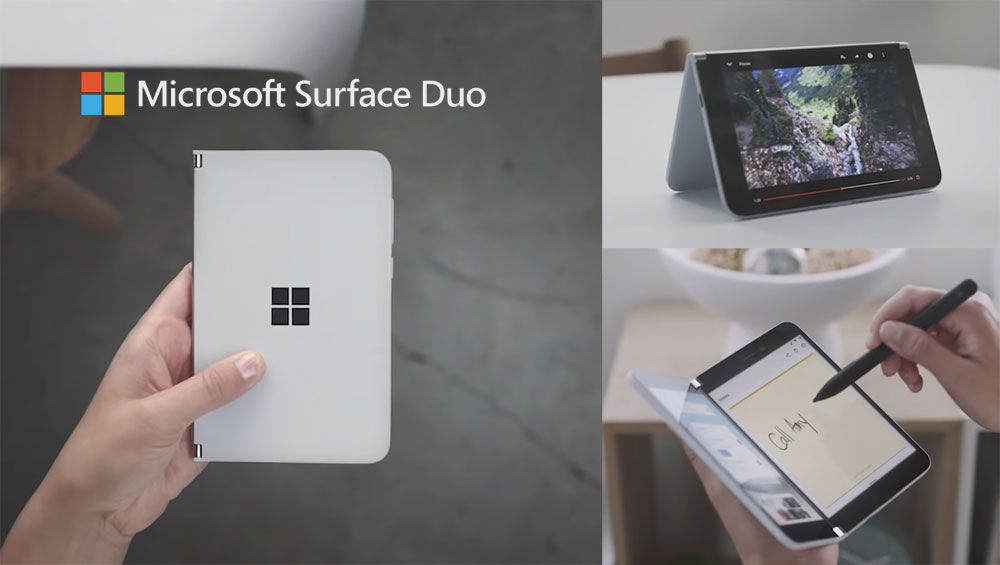 เปิดตัว Surface Phone ในชื่อ Microsoft Surface Duo มือถือจอพับแบบ Dual Screen ที่ใช้ระบบปฎิบัติการ Android