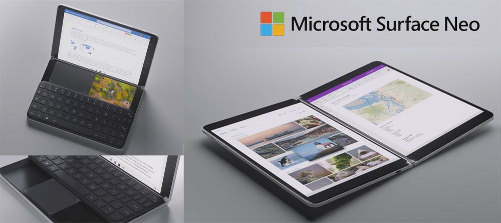 เผยโฉม Microsoft Surface Neo แท็บเล็ต 2 หน้าจอพับได้ 360 องศา พร้อมแปลงร่างเป็นโน๊ตบุค 2 จอ
