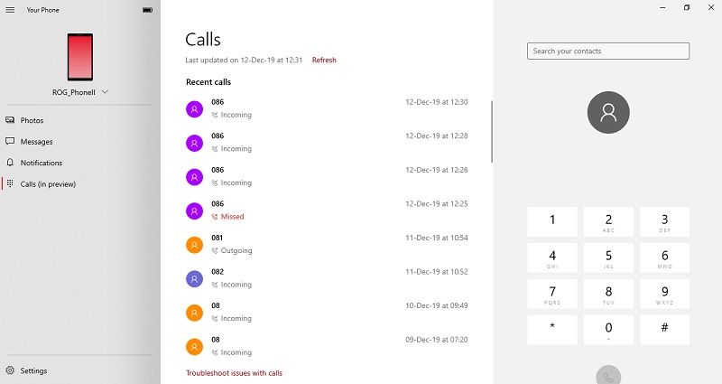 จะรับโทรศัพท์ จะตัดสายทิ้ง หรือจะโทรออก ก็สามารถทำได้ง่ายๆ ผ่านหน้าจอคอม  ด้วยแอป Your Phone จาก Microsoft | Droidsans