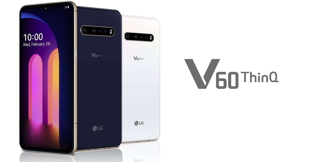 LG V60 ThinQ 5G มือถือเรือธงฟีเจอร์เพียบ ถ่ายวิดีโอ 8K, ไมค์ระดับไฮเอนด์, แบต 5000 mAh และอุปกรณ์เสริม 2 จอ