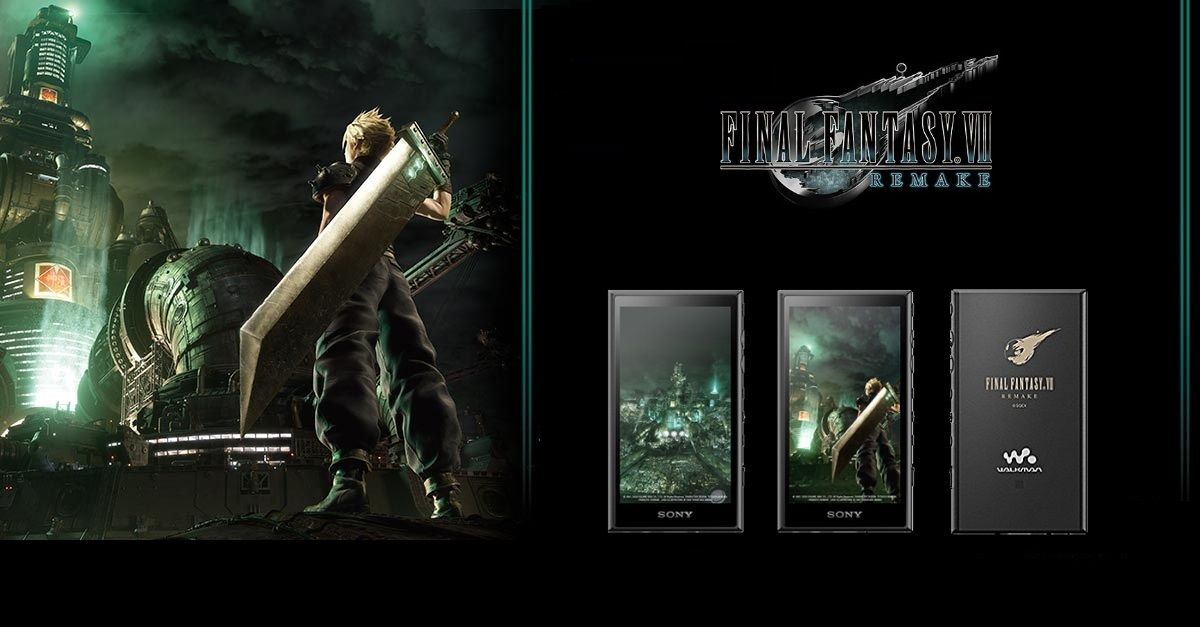 Sony เปิดตัว Walkman NW-A105 Final Fantasy VII Remake Edition ต้อนรับการวางจำหน่ายเกม RPG ในตำนาน