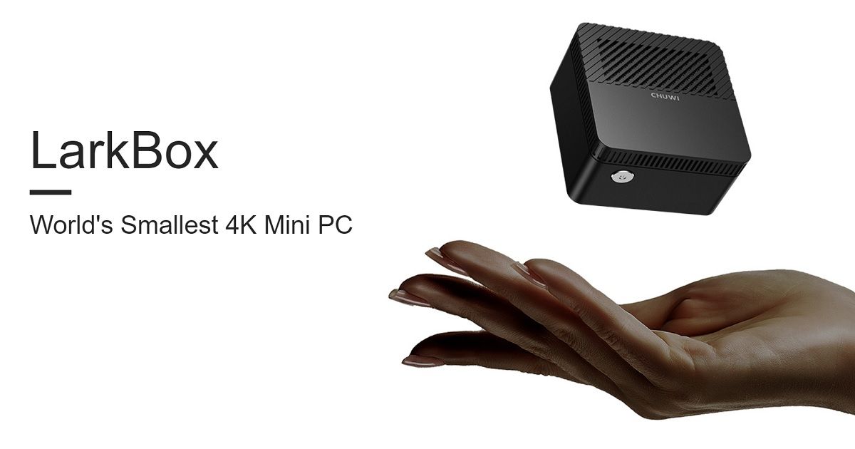 LarkBox มินิพีซี Windows 10 ที่เล็กที่สุดในโลก มาพร้อมพอร์ทครบครัน และรองรับการแสดงผล 4K