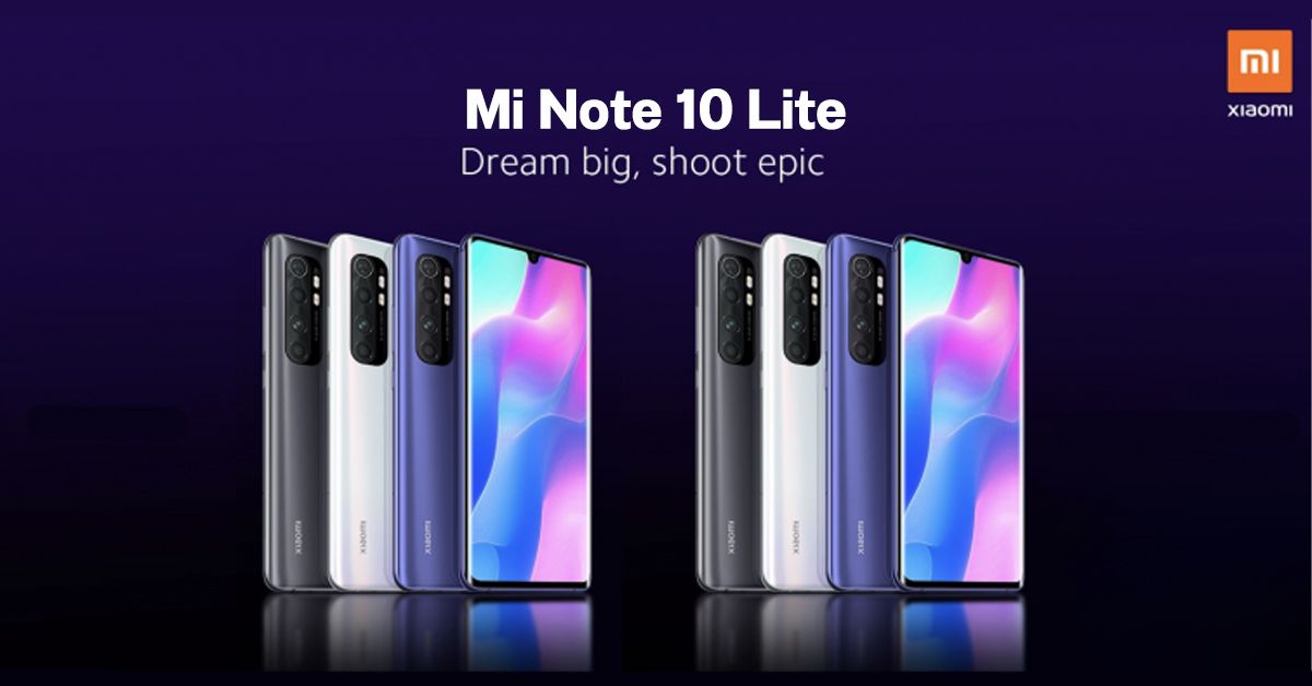 Mi Note 10 Lite เตรียมเปิดตัววันที่ 30 เมษายนนี้ ลุ้นเข้าไทย หลังผ่าน กสทช. เรียบร้อย