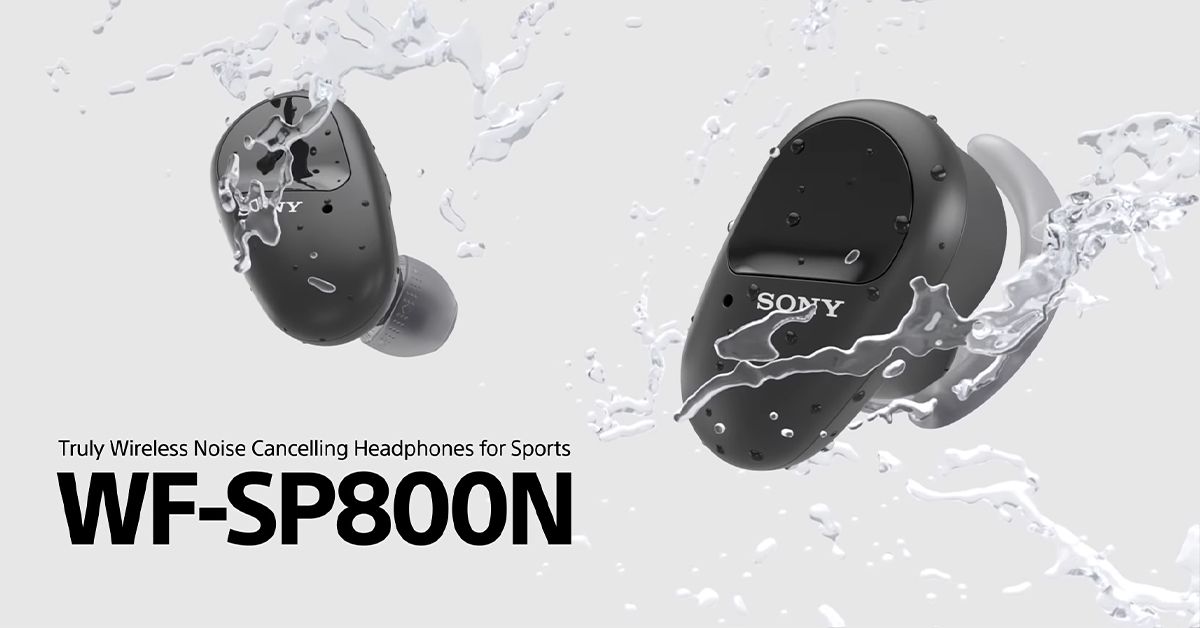เปิดตัว Sony WF-SP800N หูฟัง True Wireless มี ANC, กันน้ำกันฝุ่น IP55, แบตอึด 13 ชม. เคาะราคาราว 6,500 บาท