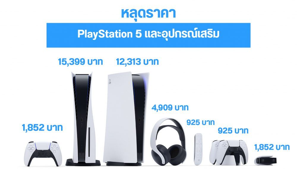 หลุดราคาเครื่อง PlayStation 5 เริ่มต้นราว 12,000 บาท  พร้อมข้อมูลอุปกรณ์เสริมที่จะวางจำหน่ายพร้อมกัน | DroidSans | Hình 2