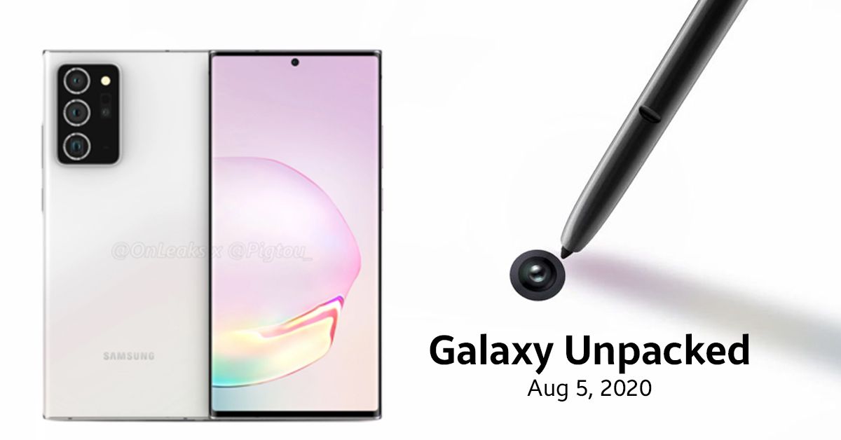 คาด Samsung เตรียมเปิดตัว Galaxy Note 20 และ Fold 2 ในงาน Galaxy Unpacked วันที่ 5 ส.ค. นี้