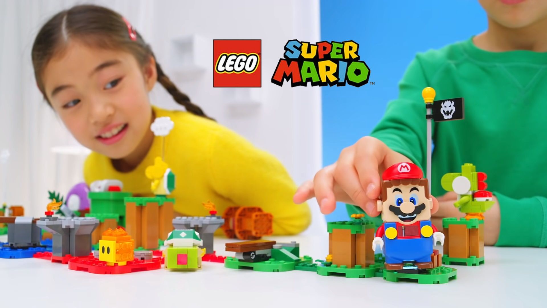 LEGO Super Mario ของเล่นต่อบล็อคสุดล้ำ เชื่อมกับแอปมือถือเพื่อสร้างด่าน และเล่นได้เหมือนเกมจริงๆ