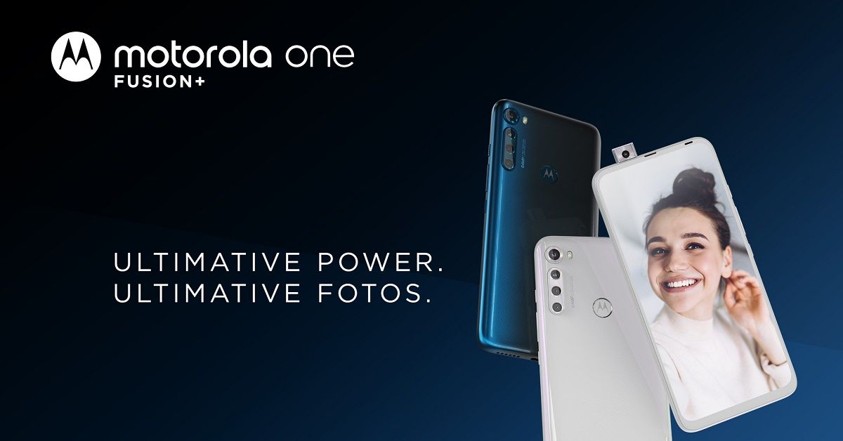 Motorola One Fusion+ มือถือกล้องหน้า Pop-up, กล้องหลัง 64 MP, ชิปเซ็ต Snapdragon 730 ในราคาหมื่นต้นๆ