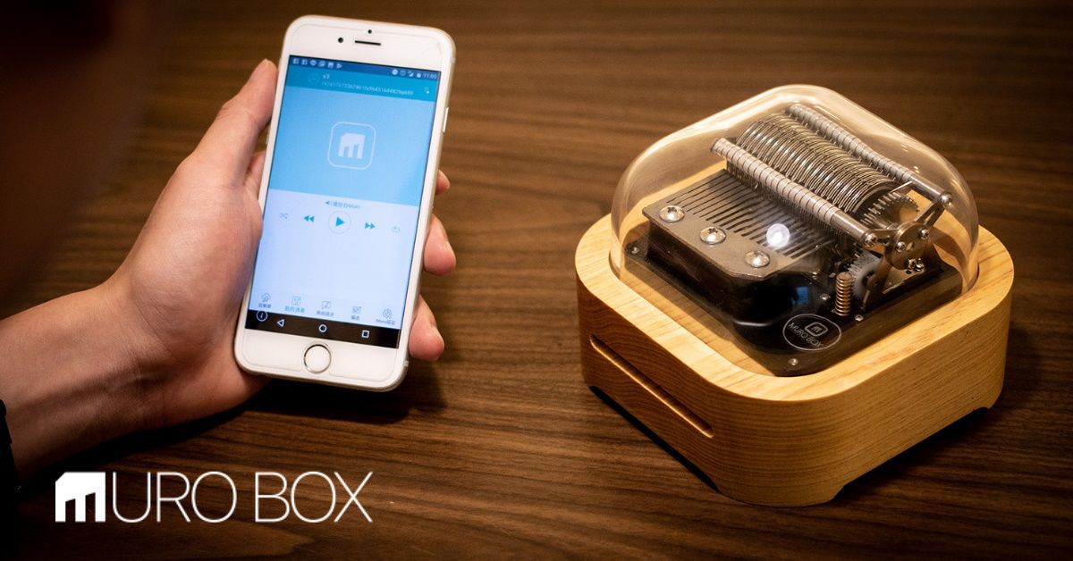 Muro Box กล่องดนตรีสุดคลาสสิกรุ่นแรกของโลก ที่สามารถแต่งเมโลดี้ได้เองจากแอปมือถือ