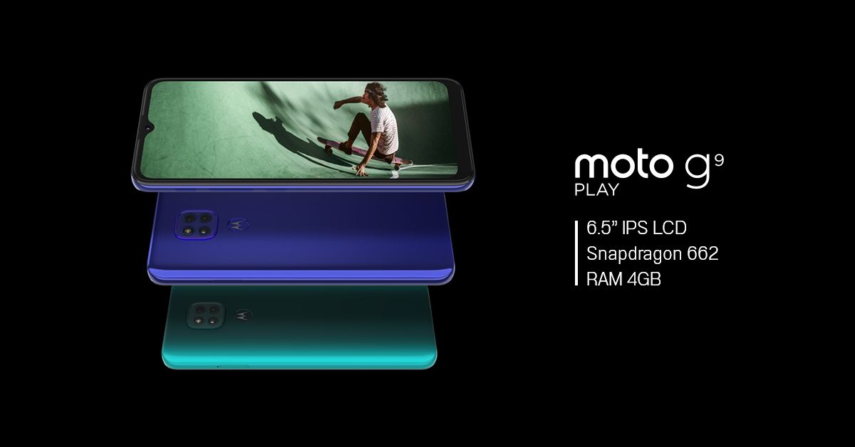 เปิดตัว Moto G9 & G9 Play มาพร้อม Snapdragon 662 และแบตสุดอึด 5,000 mAh ราคาเริ่มต้นราว 4,900 บาท