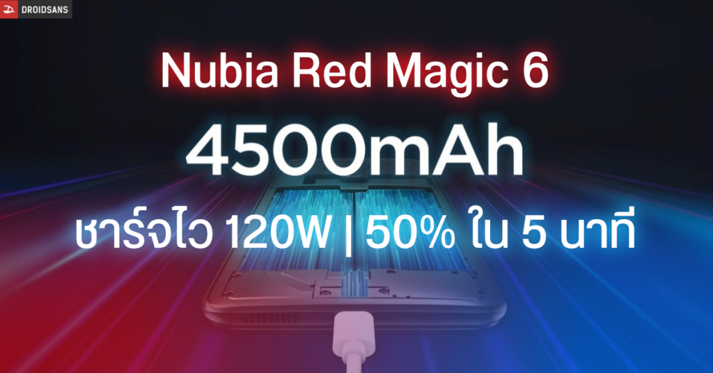 Red Magic 6 Series มือถือเกมมิ่งสเปคโหดจอ 165Hz พร้อมพัดลมระบายอากาศใน ...