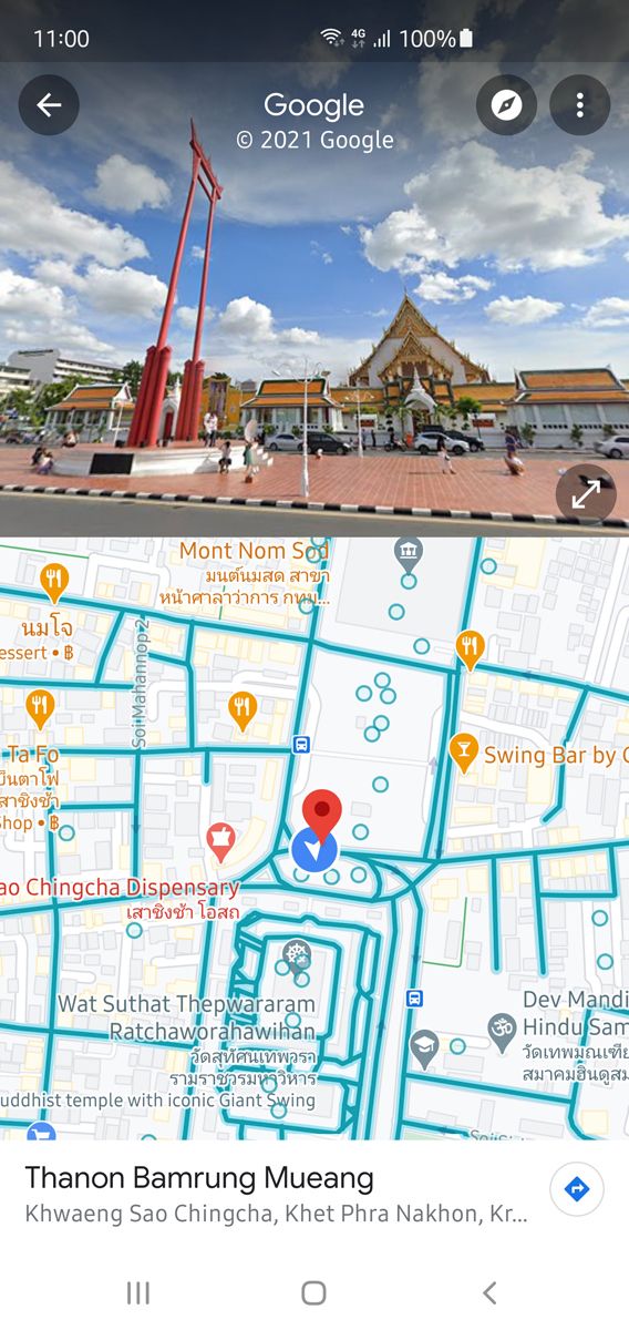 Google Maps อัปเดตใหม่ ดู Street View แบ่งครึ่งจอกับแผนที่ปกติได้แล้ว