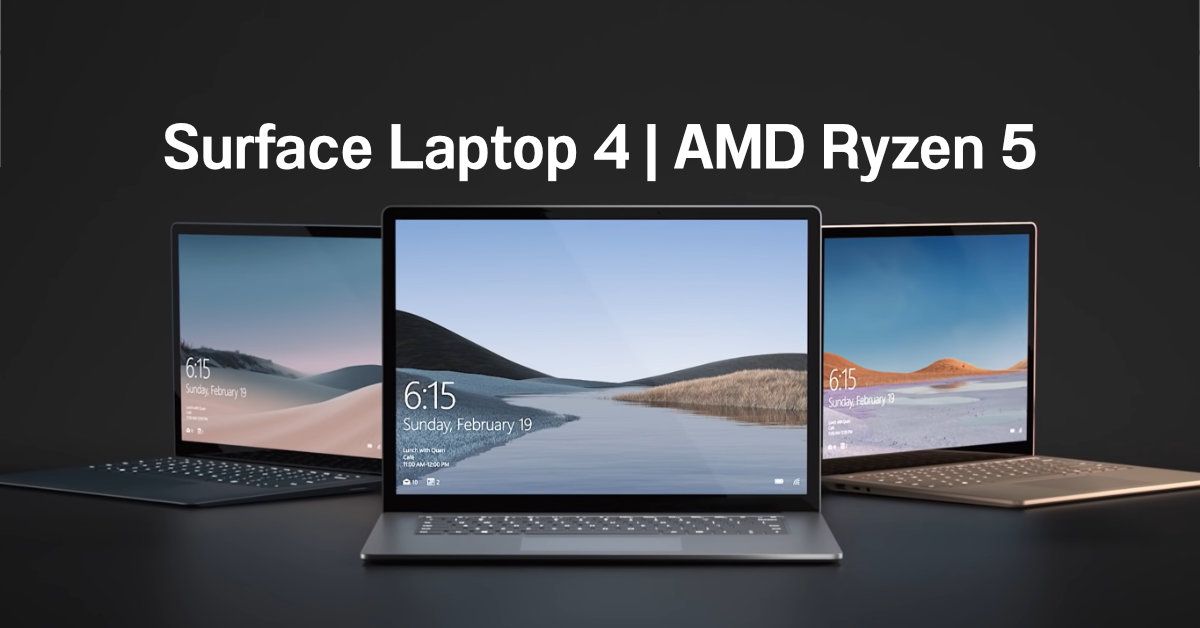 หลุดข้อมูล Microsoft Surface Laptop 4 บนเว็บไซต์ Geekbench คราวนี้มากับชิป AMD Ryzen 5