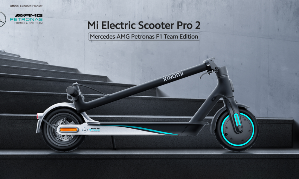 Xiaomi launches Mi Electric Scooter Pro 2 Mercedes-AMG Petronas F1 Team Edition for 799 euros