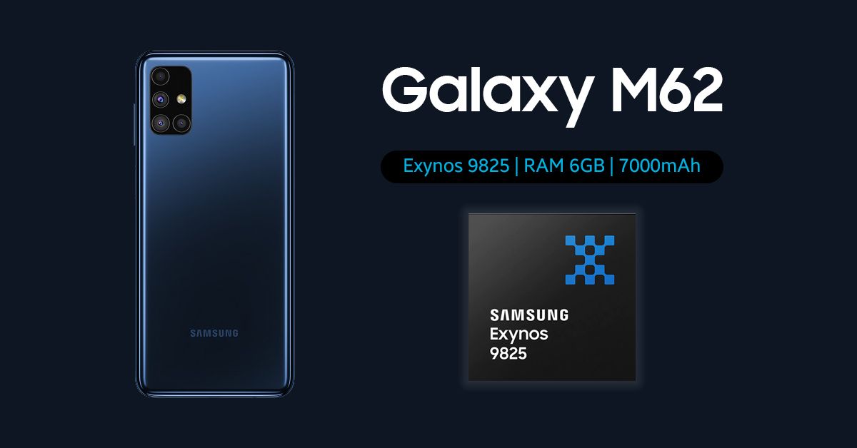 Samsung Galaxy M62 มีชื่อผ่าน กสทช.แล้ว ใช้ชิป Exynos 9825, RAM 6GB, แบต 7000mAh