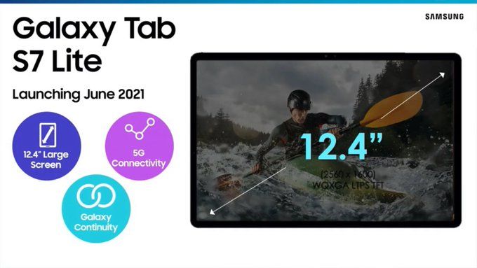 เผยภาพเรนเดอร์พร้อมสเปค Samsung Galaxy Tab A7 Lite แท็บเล็ตจอ 8.4 นิ้ว เตรียมเปิดตัวมิถุนายนนี้