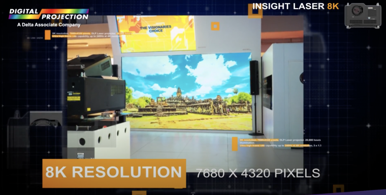 Digital Projection Insight Delta เปิดตัว Digital Projection Insight 8K เลเซอร์โปรเจกเตอร์รุ่นแรก ...