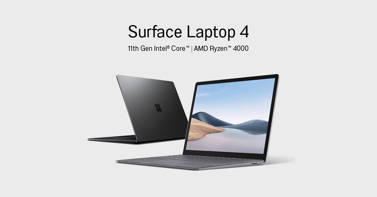 Microsoft เปิดตัว Surface Laptop 4 เลือกซีพียูได้ระหว่าง Intel และ AMD อัปเกรดกล้องเว็บแคม ถ่ายในที่มืดได้ดีขึ้น