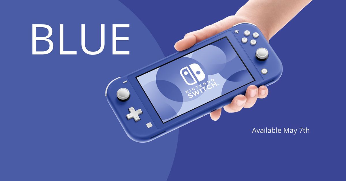 Nintendo ออก Switch Lite สีใหม่ สีน้ำเงิน ราคาเท่าเดิม วางขาย 7 พ.ค. 2564 ในยุโรป
