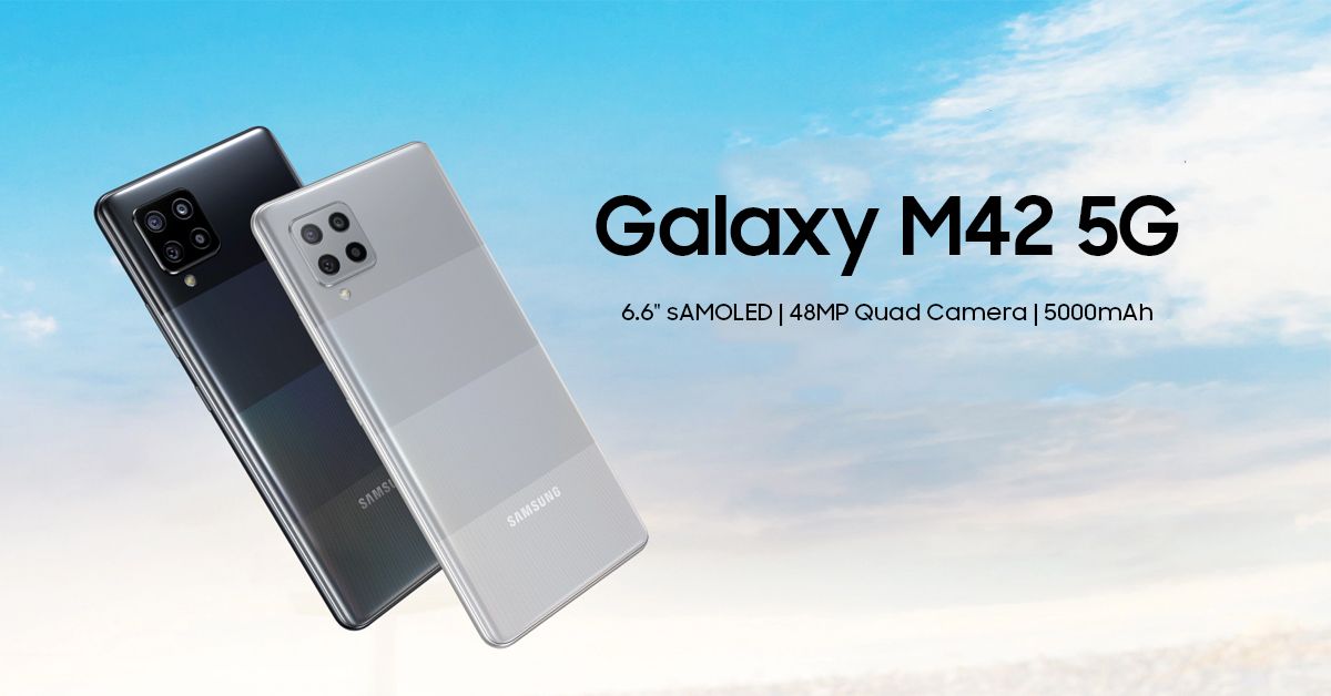 สเปค Samsung Galaxy M42 5G จอ sAMOLED ขนาด 6.6 นิ้ว ชิป Snapdragon 750G แบตอึด 5000mAh