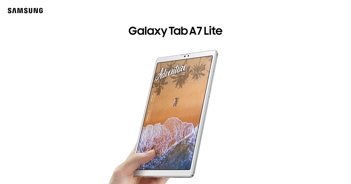 Samsung เปิดตัว Galaxy Tab A7 Lite จอ 8.7 นิ้ว บาง เบา พกพาง่าย ลำโพงคู่ มีทั้งรุ่น Wi-Fi และ LTE