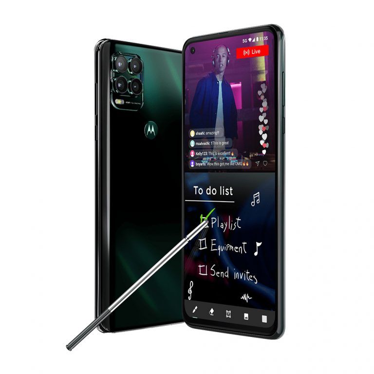 motorola edge 30 Ultra จะมีอุปกรณ์เสริมเป็นปากกา Smart Stylus เชื่อมต่อ