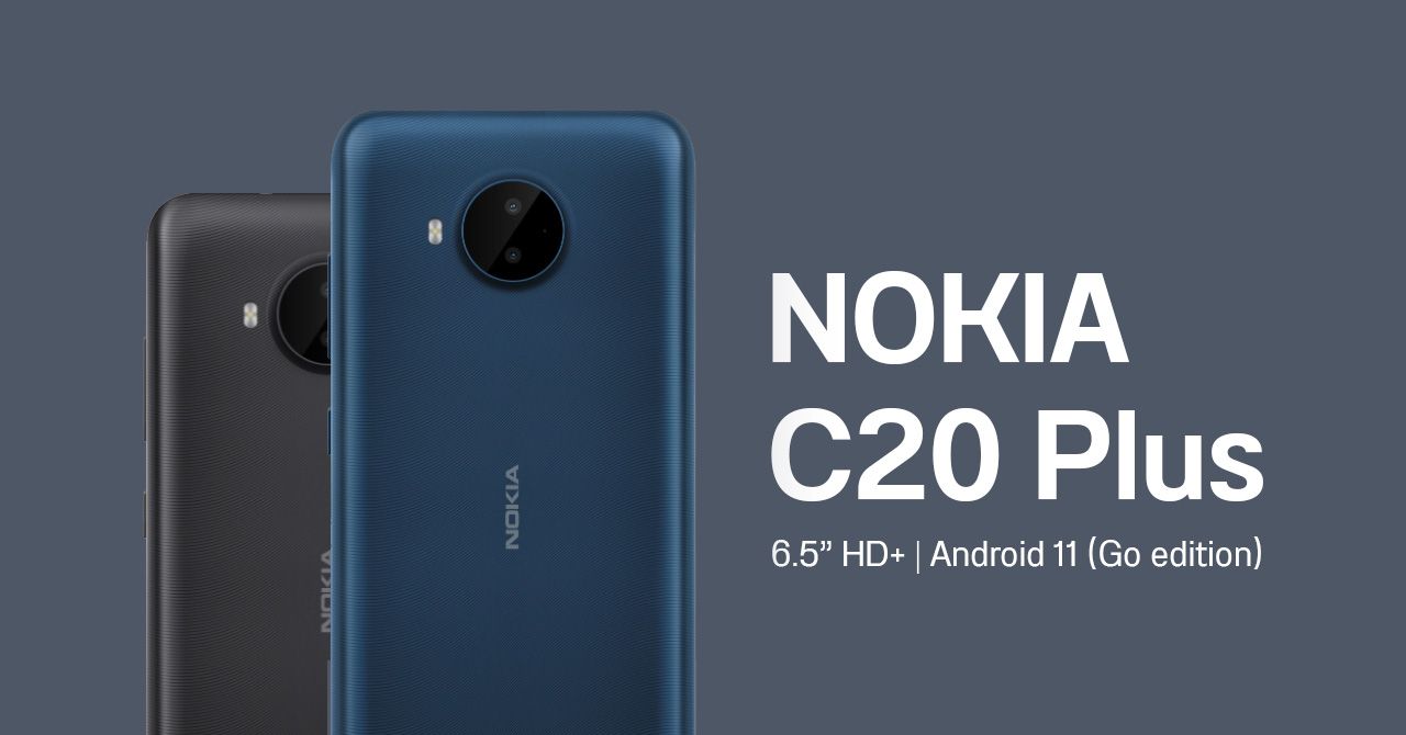 Nokia C20 Plus เปิดตัวแล้วที่ประเทศจีน เน้นการใช้งานพื้นฐานและความเรียบง่าย ราคาเบา ๆ เพียง 699 หยวน