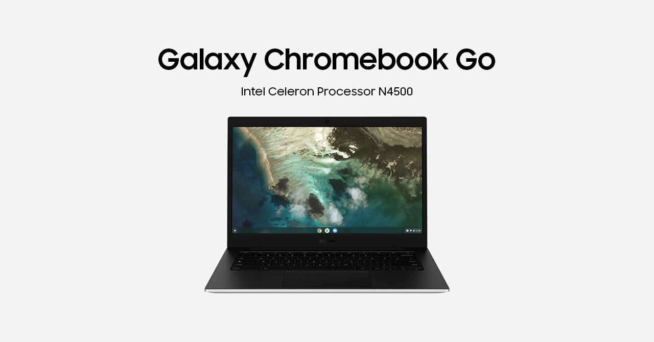 Samsung เปิดตัว Galaxy Chromebook Go แล็ปท็อประบบ Chrome OS ระดับเริ่มต้น ซีพียู Celeron N4500