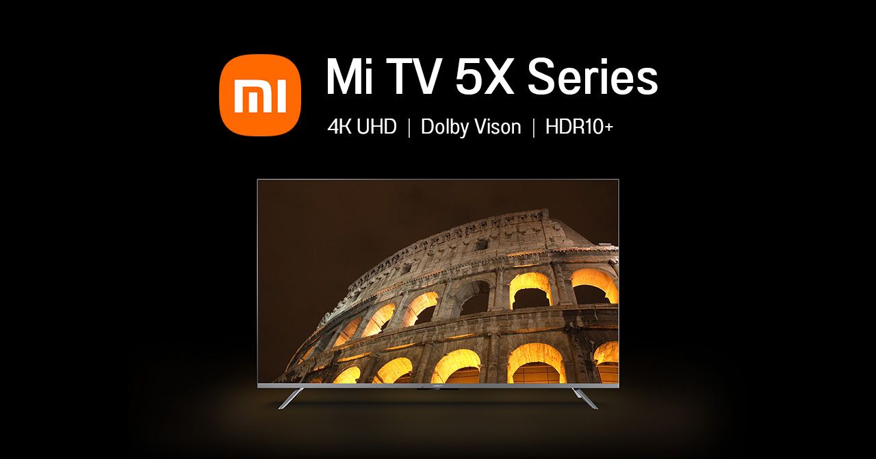Xiaomi เปิดตัว Mi TV 5X สมาร์ททีวีระบบ Android TV ความละเอียด 4K ขนาด 43, 50, 55 นิ้ว – ราคาเริ่มต้นประมาณ 14,190 บาท