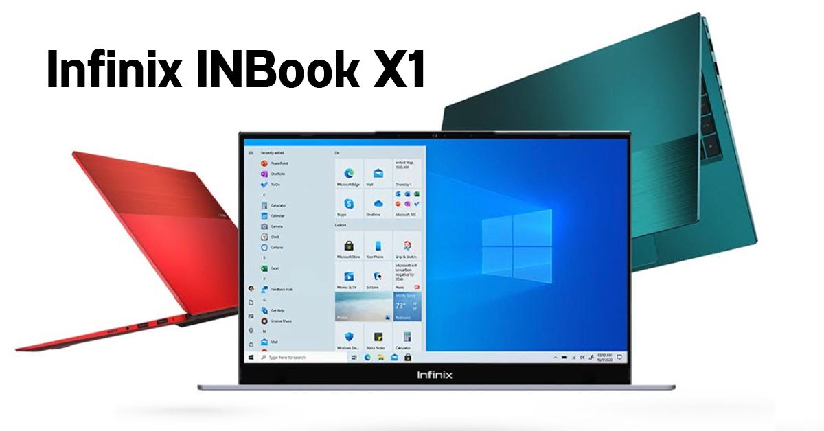 เปิดตัว Infinix INBook X1 Series ซีพียู Intel 10th Gen จอ 14″ FHD sRGB 100% น้ำหนักเบา 1.48 กก. เริ่มต้น 11,900 บาท