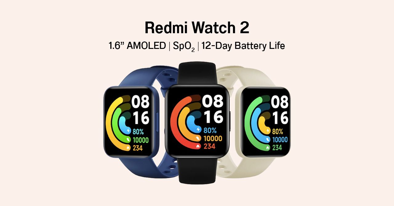เปิดตัว Redmi Watch 2 พร้อม Redmi Buds 3 Lite ราคาเบา ๆ ประมาณ 2,000 และ 500 บาท
